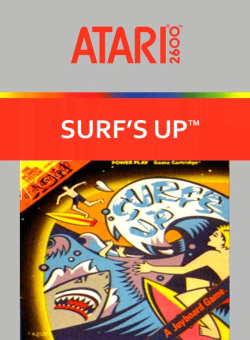Surf's Up box art for Atari 2600